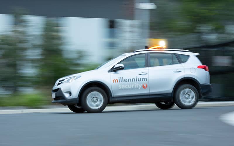 millennium security car